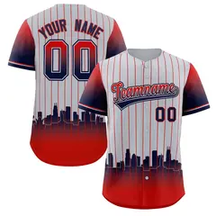 Gray Los Angeles City Silhouette Baseball Jersey 1