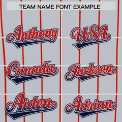 Gray Los Angeles City Silhouette Baseball Jersey 3