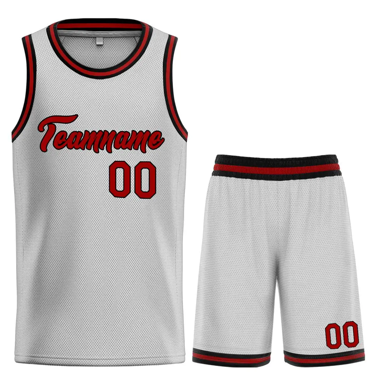 Gray Maroon-Black Heal Basketball Jersey Uniform Set