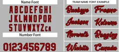 Gray Maroon-Black Heal Basketball Jersey Uniform Set 4