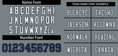 Gray Navy Classic Style Authentic Mesh Football Jersey 3