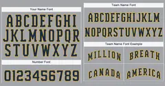 Gray Navy-Gold Classic Authentic Baseball Jersey 3
