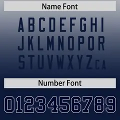 Gray Navy Gradient Side Pattern Authentic Football Jersey 4