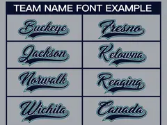 Gray Navy Gray-Aqua Classic Style Hockey Jersey 3