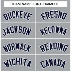 Gray Navy-Gray Raglan Varsity Full-Snap Letterman Jacket 3