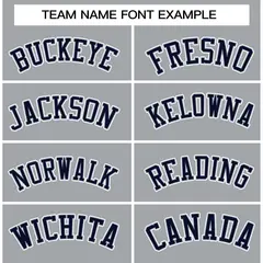 Gray Navy-Gray Raglan Varsity Full-Snap Letterman Jacket 3