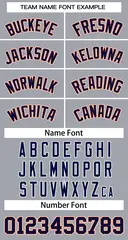 Gray Navy-Orange Classic Team Basketball Jersey 3