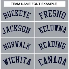 Gray Navy Raglan Varsity Full-Snap Letterman Jacket 5