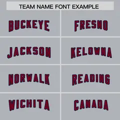 Gray Navy Retro Sleeve Line Authentic Football Jersey 3