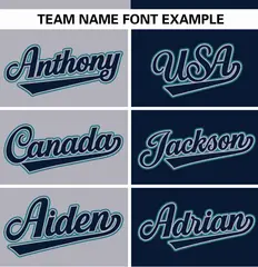 Gray Navy Stripe-Solid Combo Authentic Baseball Jersey 3