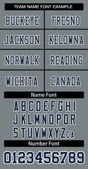 Gray Navy-White Classic Style Authentic Football Jersey 5