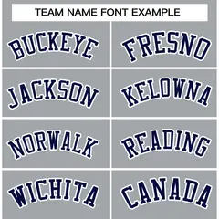 Gray Navy White Raglan Varsity Full-Snap Letterman Jacket 3