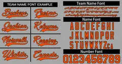 Gray Orange-Black Authentic Classic Baseball Jersey 3