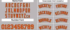 Gray Orange-Black Classic Casual Basketball Jersey 3
