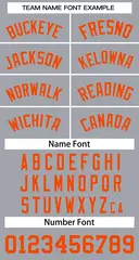 Gray Orange Classic Team Basketball Jersey 3