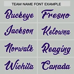 Gray Pink and Purple Gradient Sides Fashion Football Jersey 3