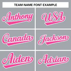 Gray Pink-White Classic Varsity Full-Snap Letterman Jacket 5
