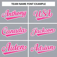 Gray Pink-White Raglan Varsity Full-Snap Letterman Jacket 5