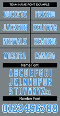 Gray Powder Blue Classic Style Authentic Football Jersey 5