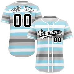 Gray Powder Blue White Demiboy Pride Color Block Baseball Jersey 1