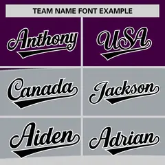 Gray Purple Black Pride Month Color Block Baseball Jersey 3