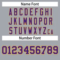 Gray Purple-Gold Classic Varsity Full-Snap Letterman Jacket 6