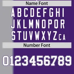 Gray Purple Gradient Stripe Two-Button Softball Jersey 4