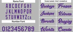 Gray Purple Heal Basketball Jersey Uniform Set 4