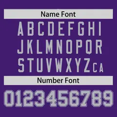 Gray Purple Pinstripe Raglan Sleeves Baseball Jersey 4