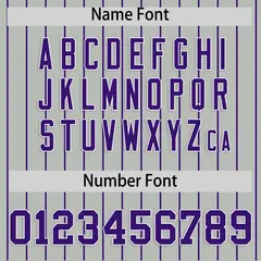 Gray Purple Stripe Raglan Sleeves Fashion Baseball Jersey 4