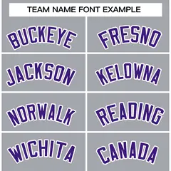 Gray Purple-White Raglan Sleeves Waterproof Jacket 3