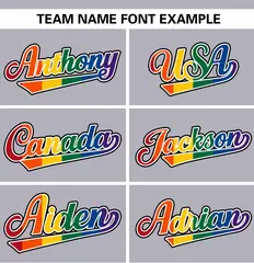 Gray Rainbow Pride Month Raglan Baseball Jersey 3