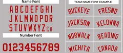 Gray Red Classic Casual Basketball Jersey 3