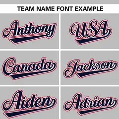 Gray Red Raglan Sleeves Full-Zip Letterman Baseball Jacket 7