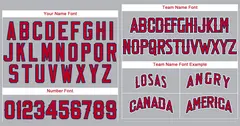 Gray Red-White Bull Classic Authentic Baseball Jersey 3