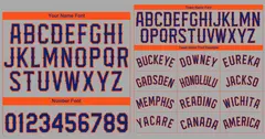 Gray Royal-Orange Classic Authentic Baseball Jersey 3