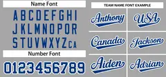 Gray Royal-White Classic Authentic Pullover Baseball Jersey 3