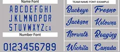Gray Royal-White Classic Casual Basketball Jersey 3