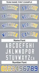 Gray Royal-White Classic Gradient Fashion Basketball Jersey 3
