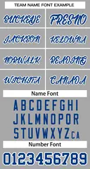 Gray Royal-White Classic Two-Button Softball Jersey 3