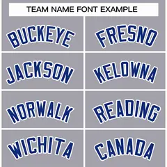 Gray Royal-White Raglan Sleeves Varsity Full-Snap Letterman Jacket 3