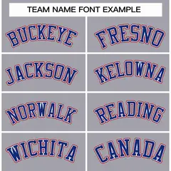 Gray Royal-White Raglan Sleeves Varsity Full-Snap Letterman Jacket 3