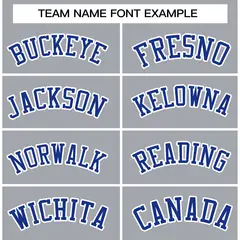 Gray Royal-White Two Tone Varsity Full-Snap Letterman Jacket 3