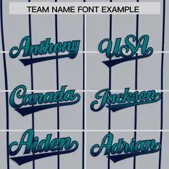 Gray Seattle City Silhouette Baseball Jersey 3