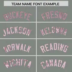 Gray Sequined Trim Athletic Basketball Jersey 3