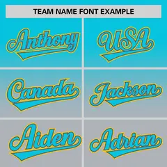 Gray Sky Blue Gradient Fashion Baseball Jersey 3