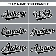 Gray Stand Collar Classic Authentic Baseball Jersey 3
