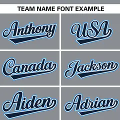 Gray Stand Collar Classic Authentic Baseball Jersey 3