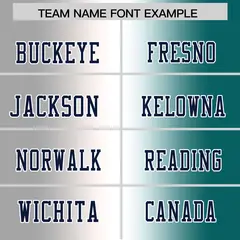 Gray White-Aqua Gradient Fashion Authentic Football Jersey 3