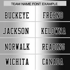 Gray White-Black Gradient Fashion Authentic Football Jersey 3